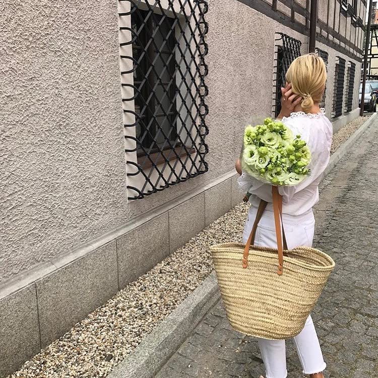 FRENCH BASKET straw bag with leather handles_71KDToSfxHL